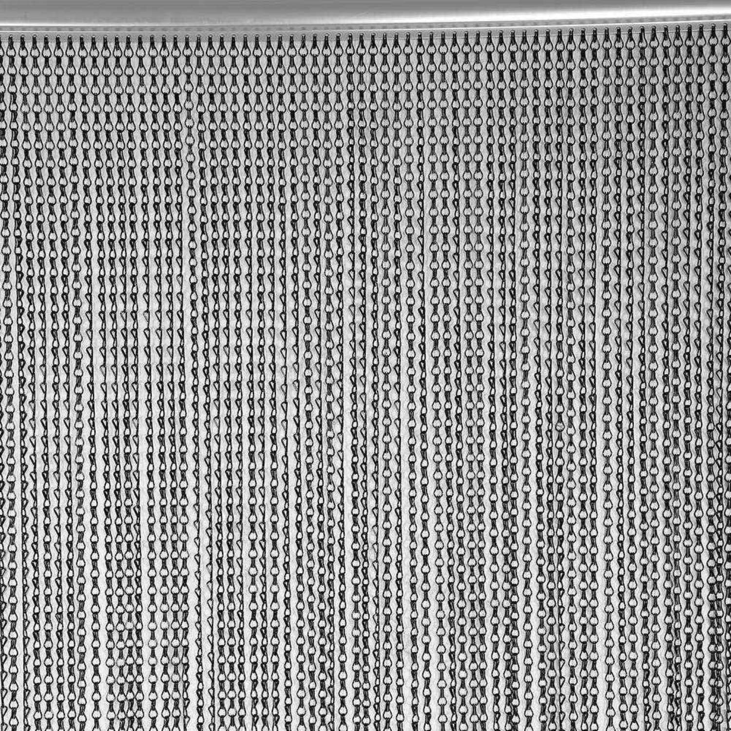 Chain Door Curtain - Black: image 4