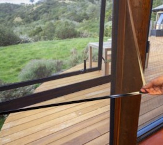Window Screen na May Magnet - Black, Standard Mesh (Grey), 1000mm x 1000mm / 39" x 39": image 2