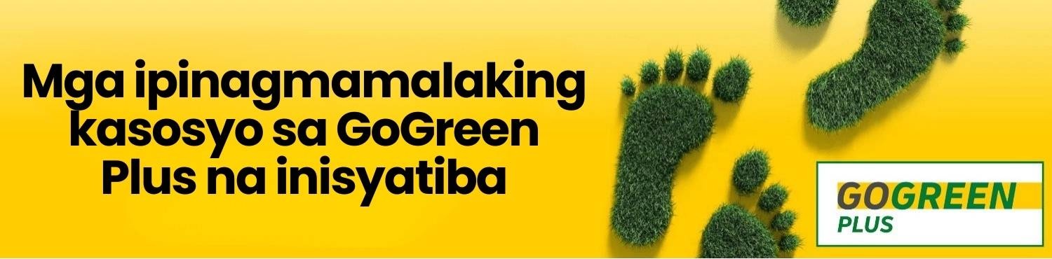 Mga ipinagmamalaking kasosyo sa GoGreen Plus na inisyatiba